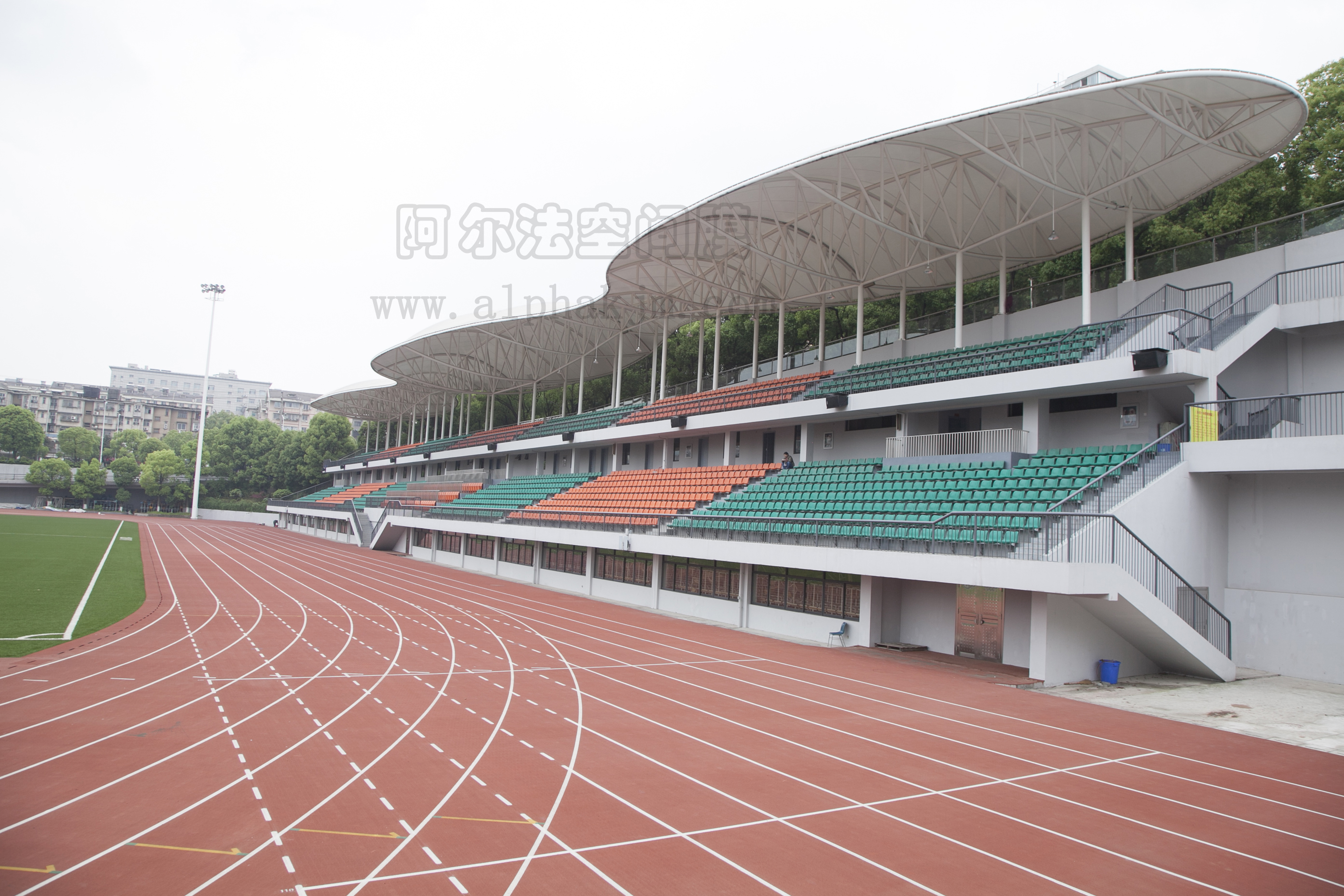 長沙民政學院體育場膜結(jié)構(gòu)